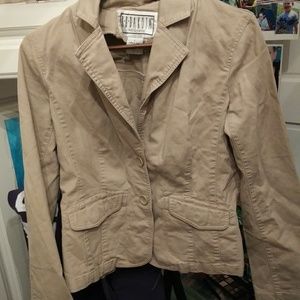 New tan jacket